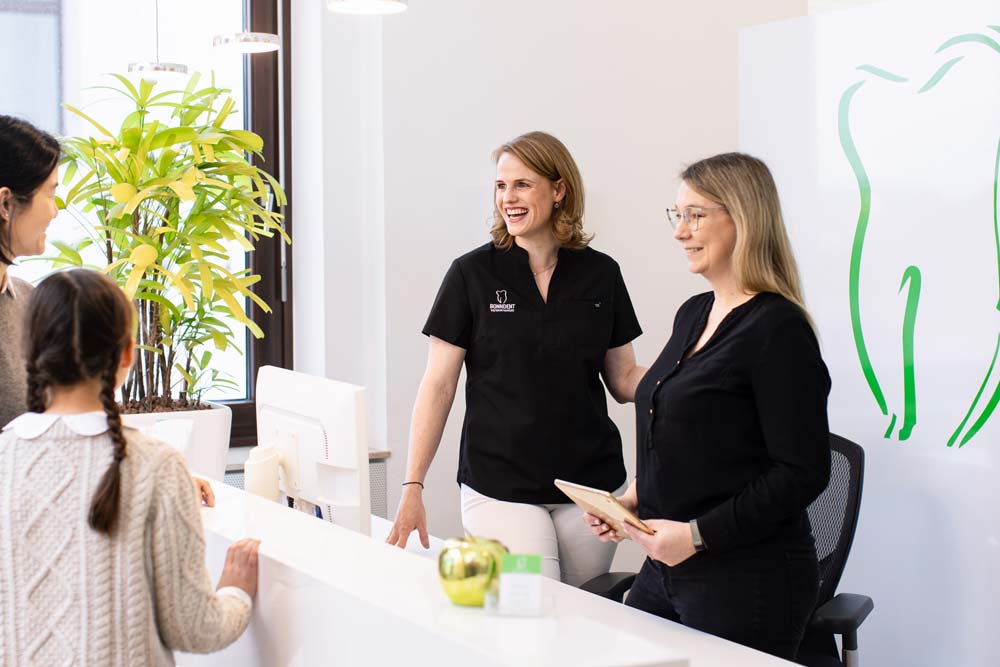 Kieferorthopädin Bonn - Gröne - Empfang