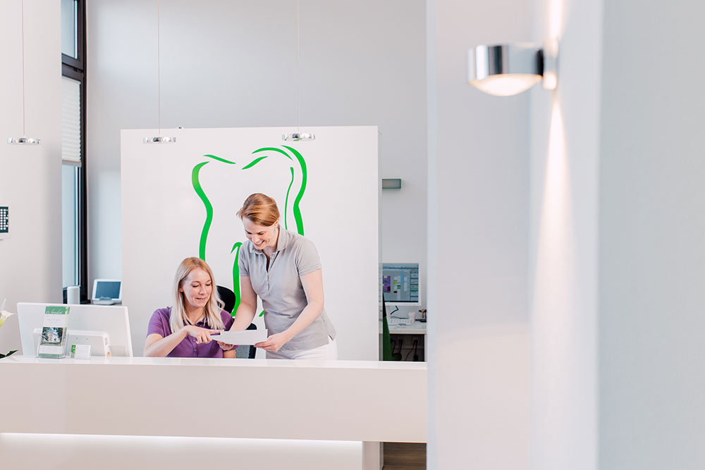 Kieferorthopädin Bonn - Gröne - Empfang